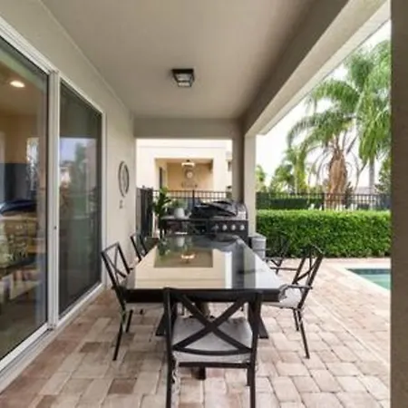 Fantastic Villa With Spa Heated Pool Bbq Grill Orlando Exterior photo